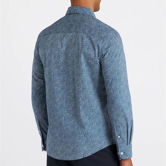 ULIAN & MARK
Carter Poplin Shirt Navy M Stitch Fix Nwt‎ - Picture 2 of 6